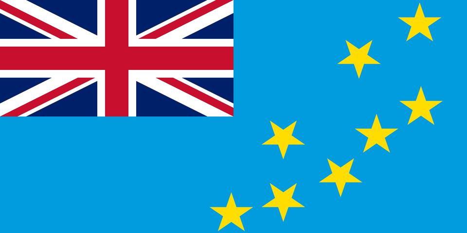 Flag Of Tuvalu 1995 Clipart Free Png Download