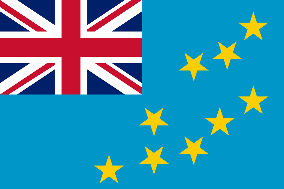 Flag Of Tuvalu 3 2 Clipart Free Png Download