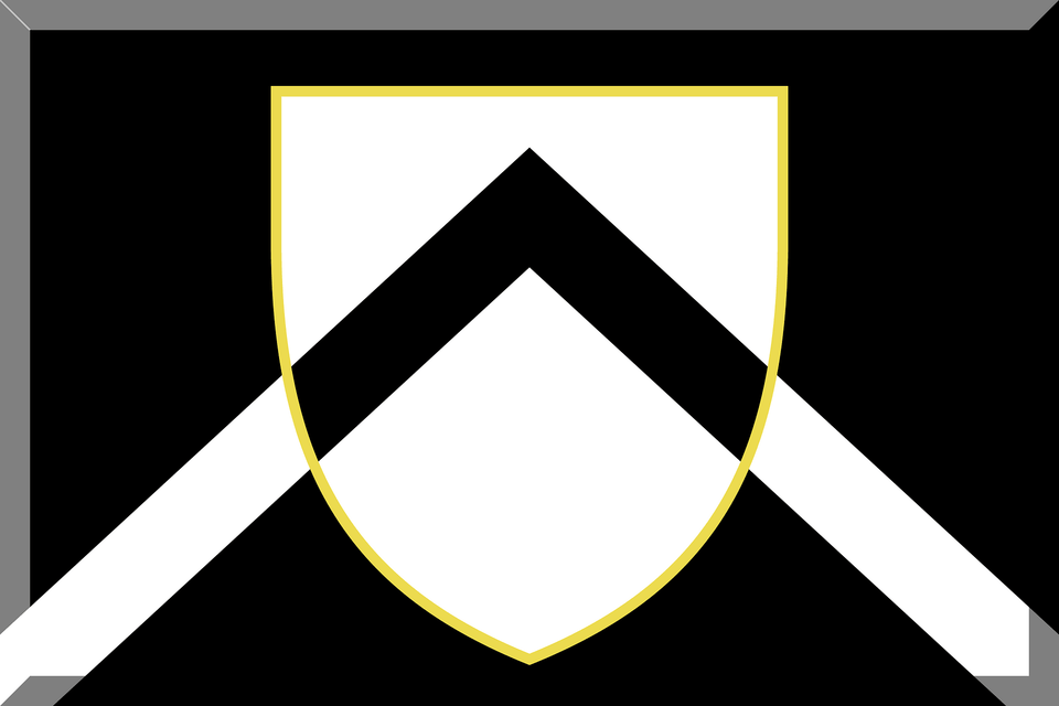 Flag Of Udinese Calcio Clipart, Armor, Shield Png Image