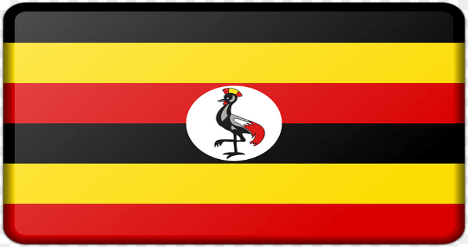 Flag Of Uganda Clipart, Animal, Bird Free Png