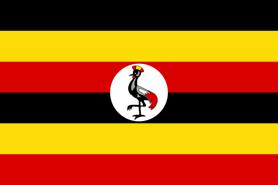 Flag Of Uganda Clipart, Animal, Bird Png