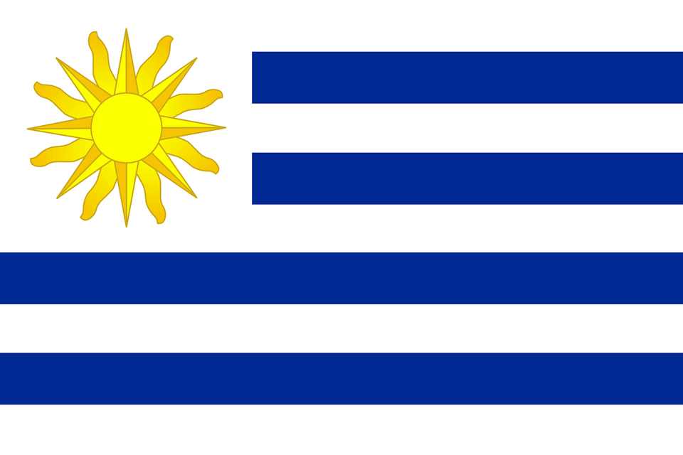 Flag Of Uruguay Clipart, Daisy, Flower, Plant Free Png