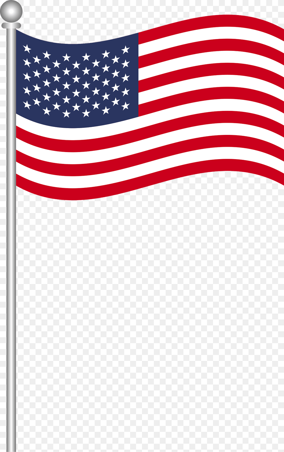 Flag Of Usa Clipart, American Flag Png Image