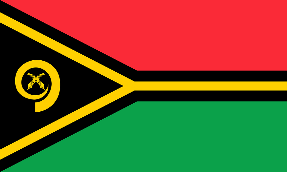 Flag Of Vanuatu 2008 Summer Olympics Clipart Png Image