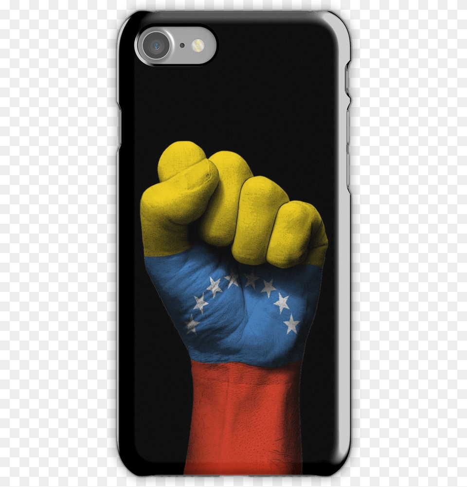 Flag Of Venezuela On A Raised Clenched Fist Iphone Iphone 8 Case My Hero Academia, Body Part, Person, Hand, Glove Free Png