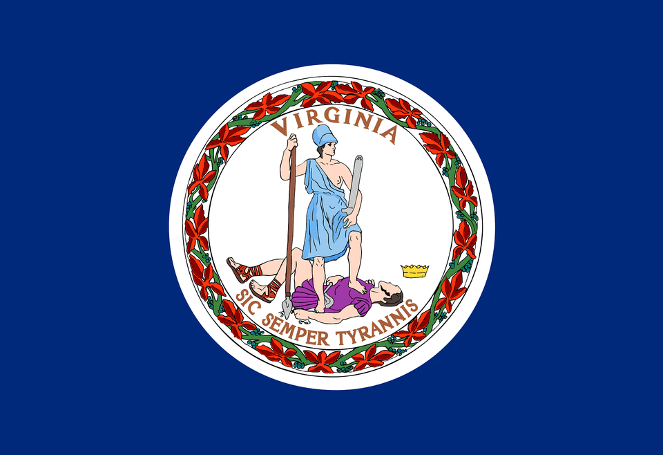 Flag Of Virginia Clipart, Photography, Person, Plate Free Png Download
