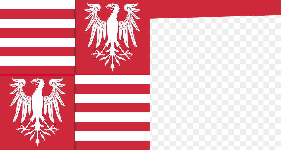 Flag Of Vladislaus I Of Hungary Clipart, American Flag, Animal, Bird Png Image