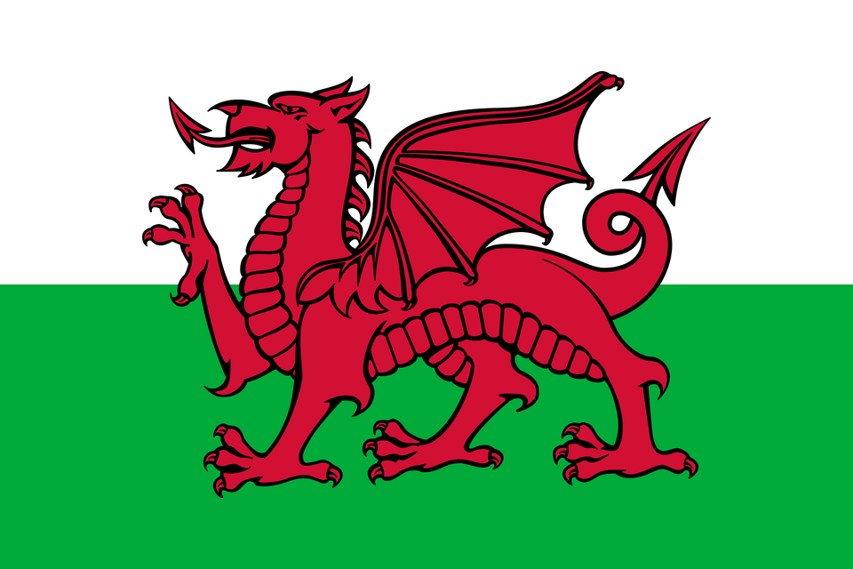 Flag Of Wales 1959 Clipart, Dragon Free Png Download