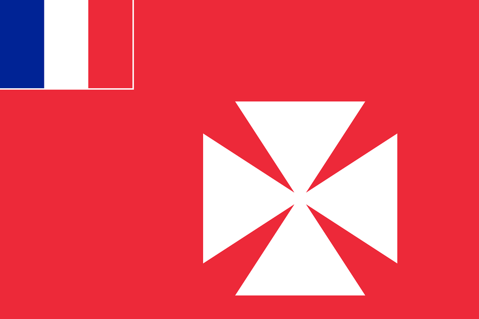 Flag Of Wallis And Futuna 1958 1985 Clipart Free Png