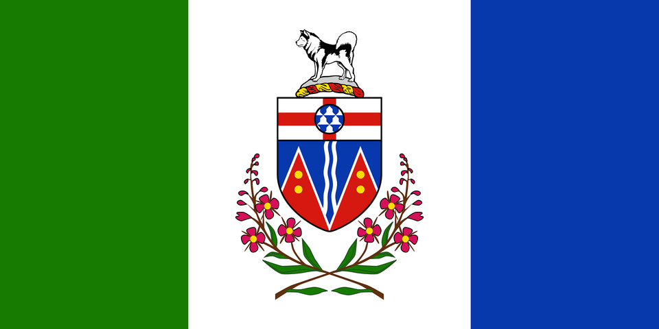 Flag Of Yukon Clipart, Animal, Canine, Dog, Mammal Png