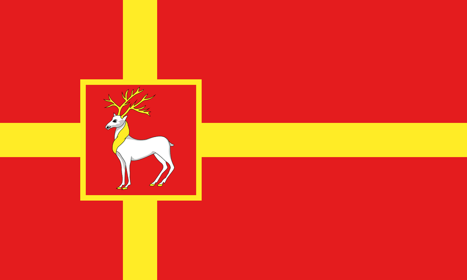 Flag Of Zalesye Clipart, Animal, Deer, Mammal, Wildlife Free Transparent Png