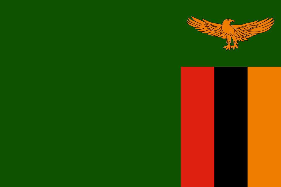 Flag Of Zambia Clipart, Animal, Bird Free Png Download