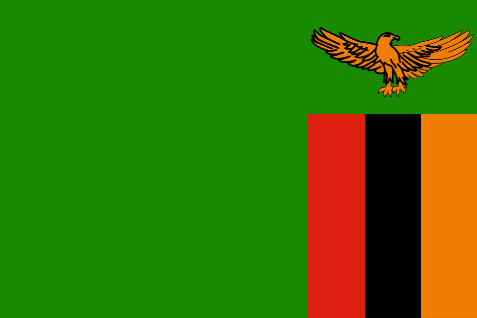 Flag Of Zambia Clipart, Animal, Bird Png Image