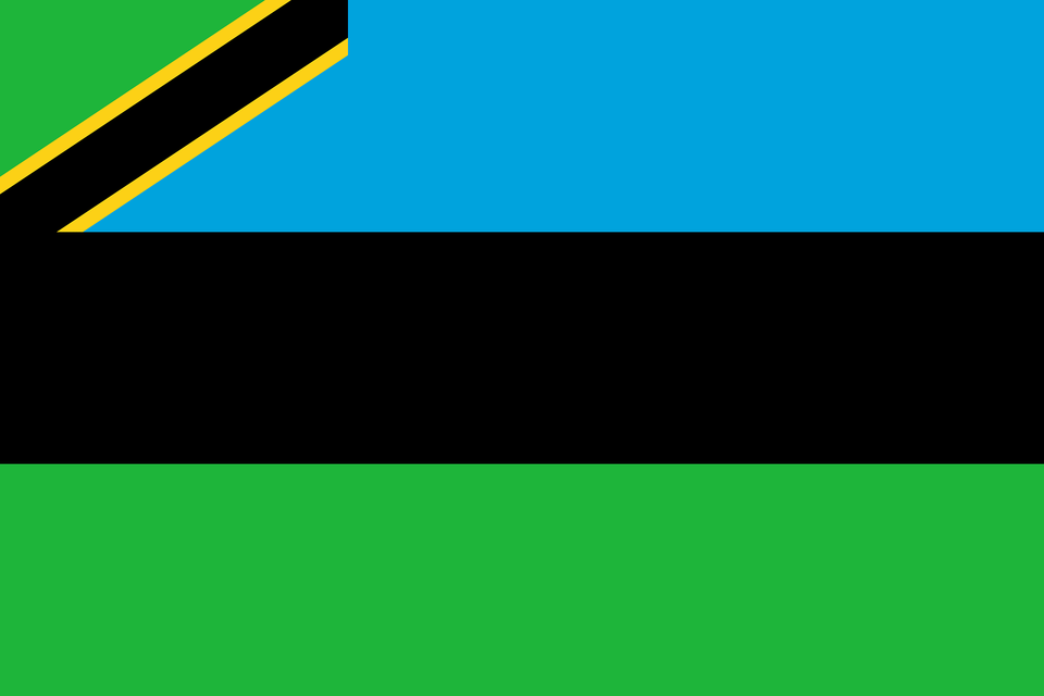 Flag Of Zanzibar Clipart Free Transparent Png