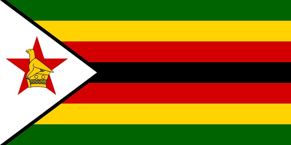 Flag Of Zimbabwe Clipart, Symbol, Star Symbol Free Transparent Png