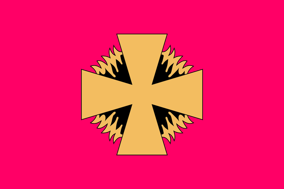 Flag Of Zolotonosha Clipart, Cross, Symbol, Logo Free Png Download
