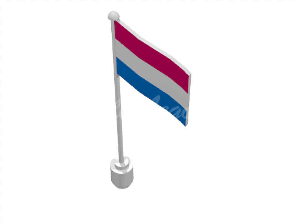 Flag On Flagpole Wave With Netherlands Print Flag Free Png