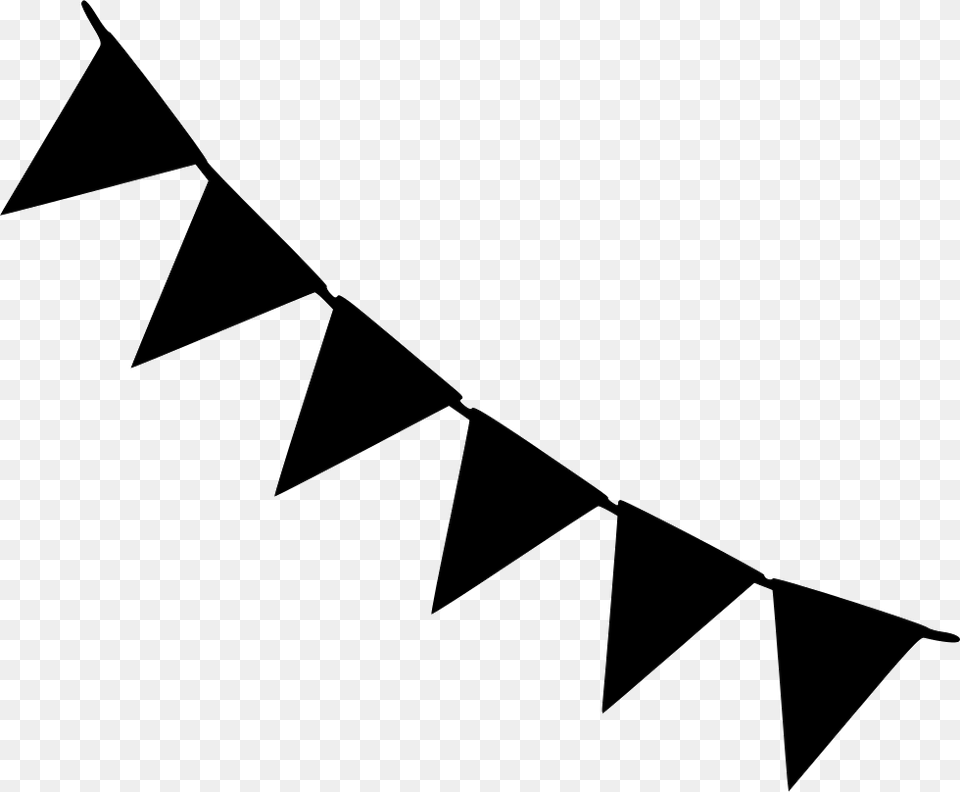 Flag Party Decorator Icon Download, Triangle, Lighting Free Png