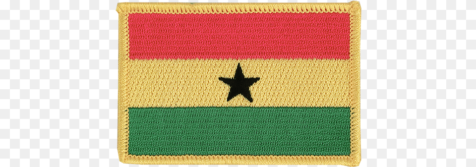 Flag Patch Ghana Ghana Flag Embroidery, Home Decor, Rug, Symbol, Star Symbol Free Png Download