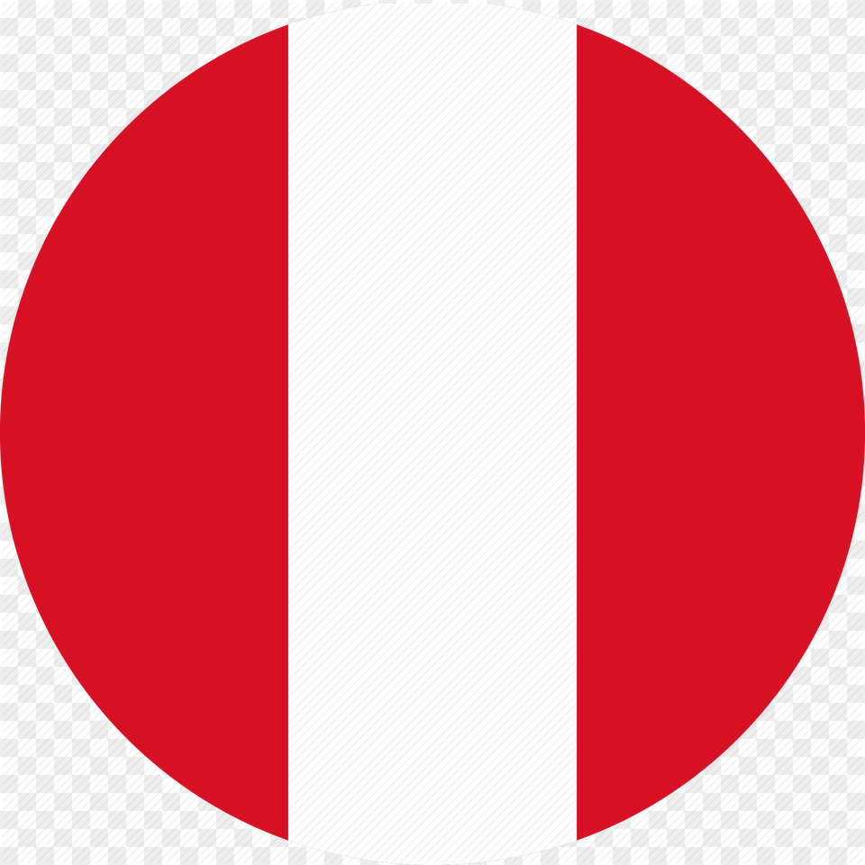 Flag Pe Peru Icon, Logo, Disk, Sphere Png Image