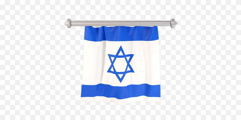 Flag Pennant Illustration Of Flag Of Israel, Israel Flag Free Png