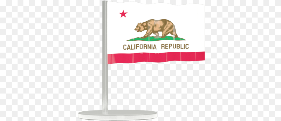 Flag Pin New California Republic Flag, Animal, Bear, Mammal, Wildlife Png Image