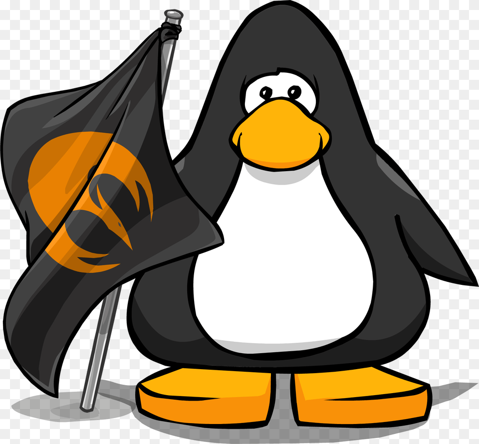 Flag Player Card Penguin With Hard Hat, Animal, Bird Free Png Download