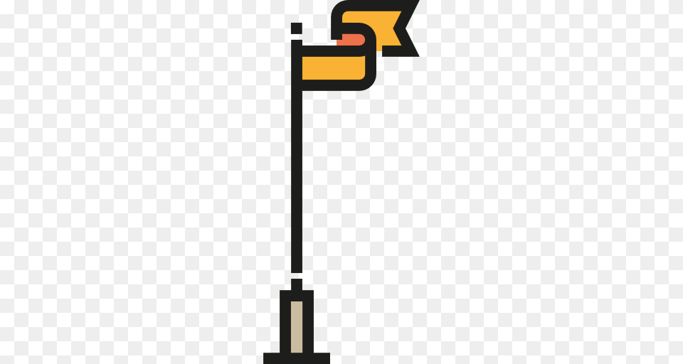 Flag Pole, Light, Traffic Light, Gas Pump, Machine Png Image
