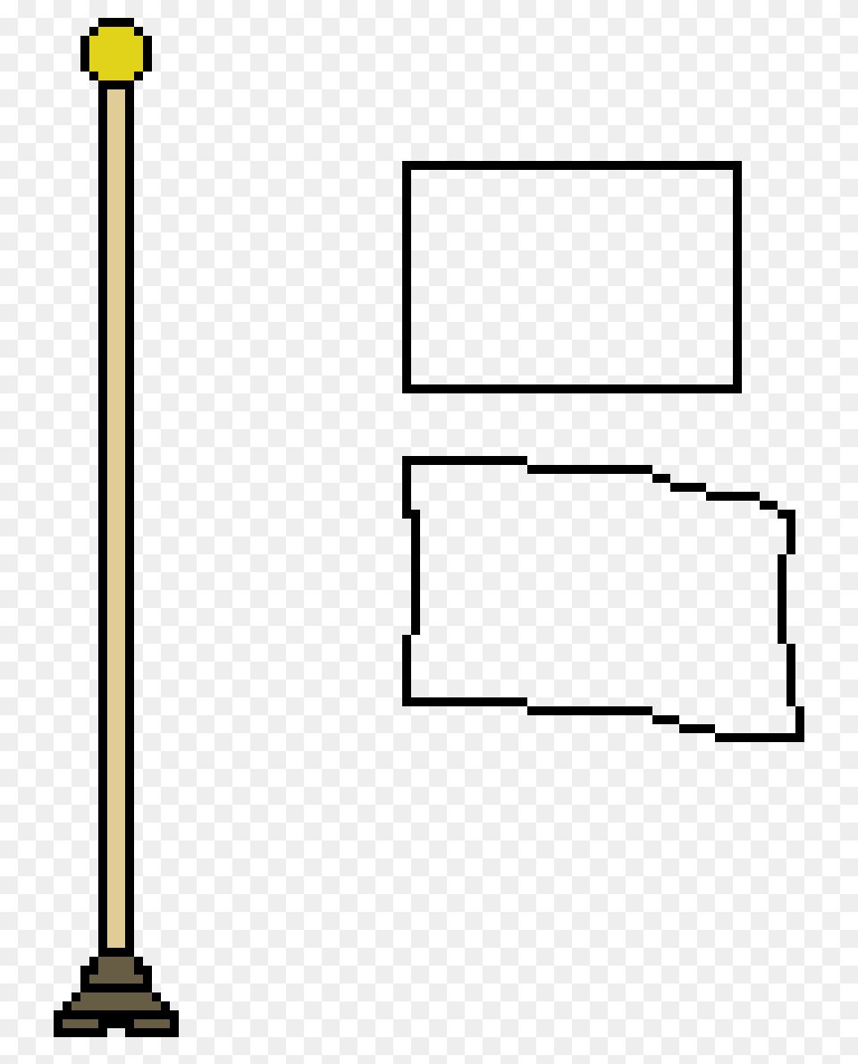 Flag Pole Pixel Art Maker, Lamp Post, Utility Pole Png Image