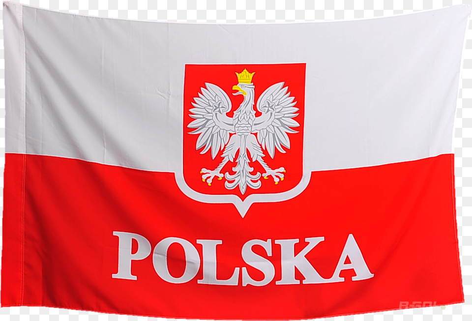 Flag Polska 150x90 Flaga Polski, Emblem, Symbol, Animal, Bird Png Image