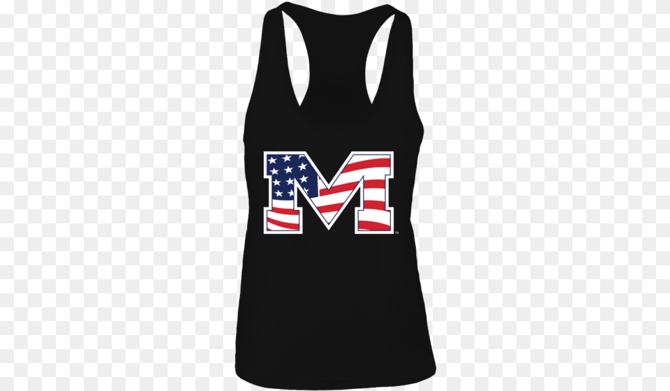 Flag Pride Logo Ole Miss Rebels Shirt American Football, Clothing, Tank Top Png
