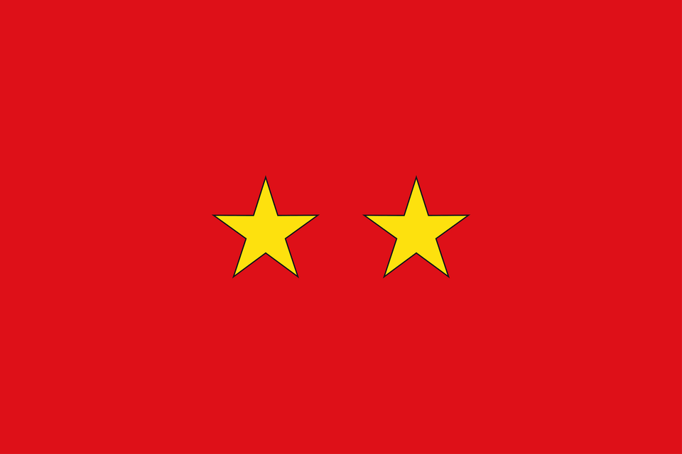 Flag Thai Major General Clipart, Star Symbol, Symbol Free Png