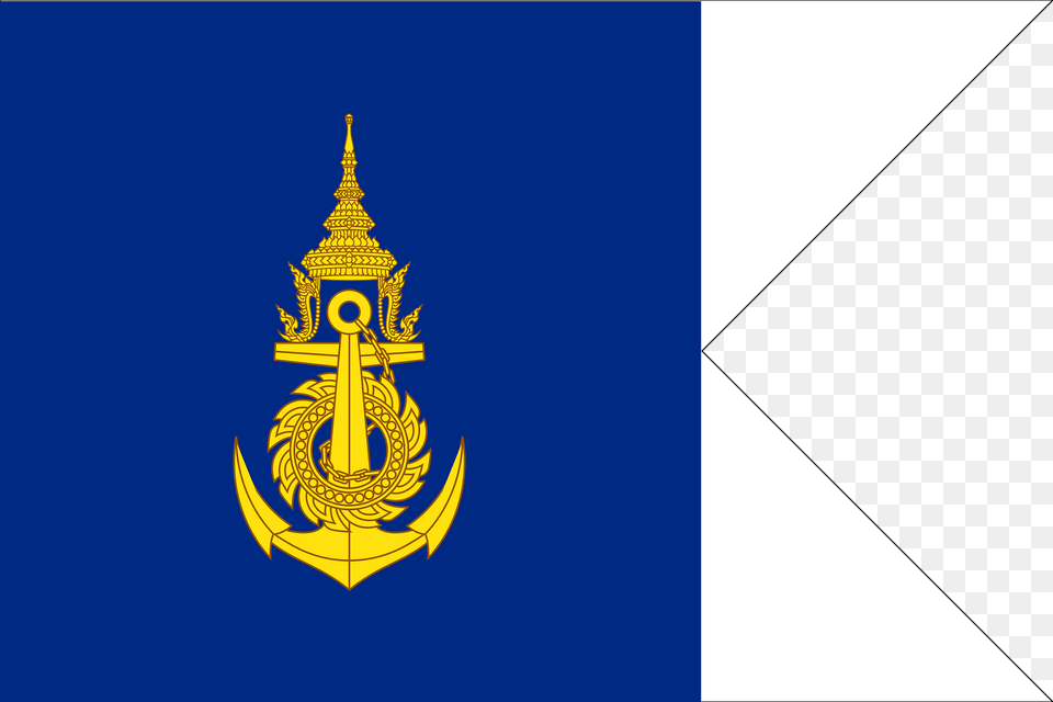 Flag Thai Navy Squadron Commander Clipart, Electronics, Hardware, Emblem, Symbol Png