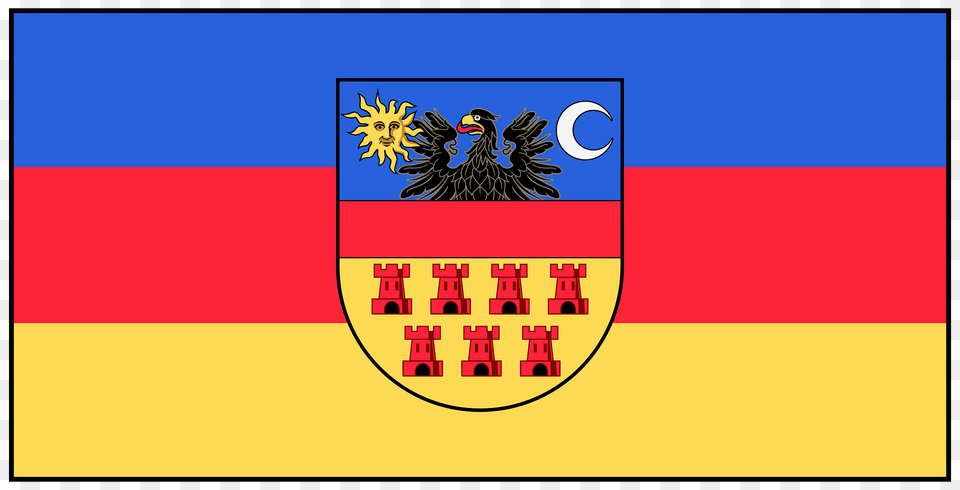 Flag Transylvania History Clipart, Emblem, Symbol, Animal, Bird Free Png