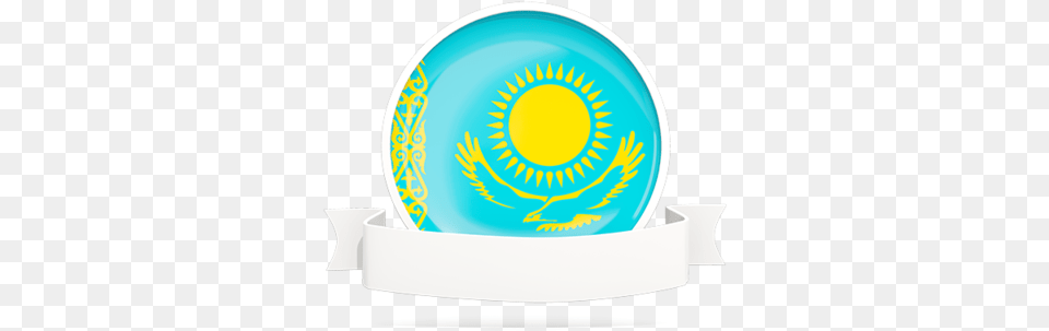 Flag With Empty Ribbon Circle, Food, Meal, Dish, Pottery Png