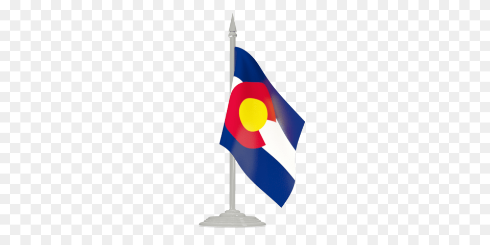 Flag With Flagpole Illustration Of Flag Ofltbr Gt Colorado, Rocket, Weapon Free Png