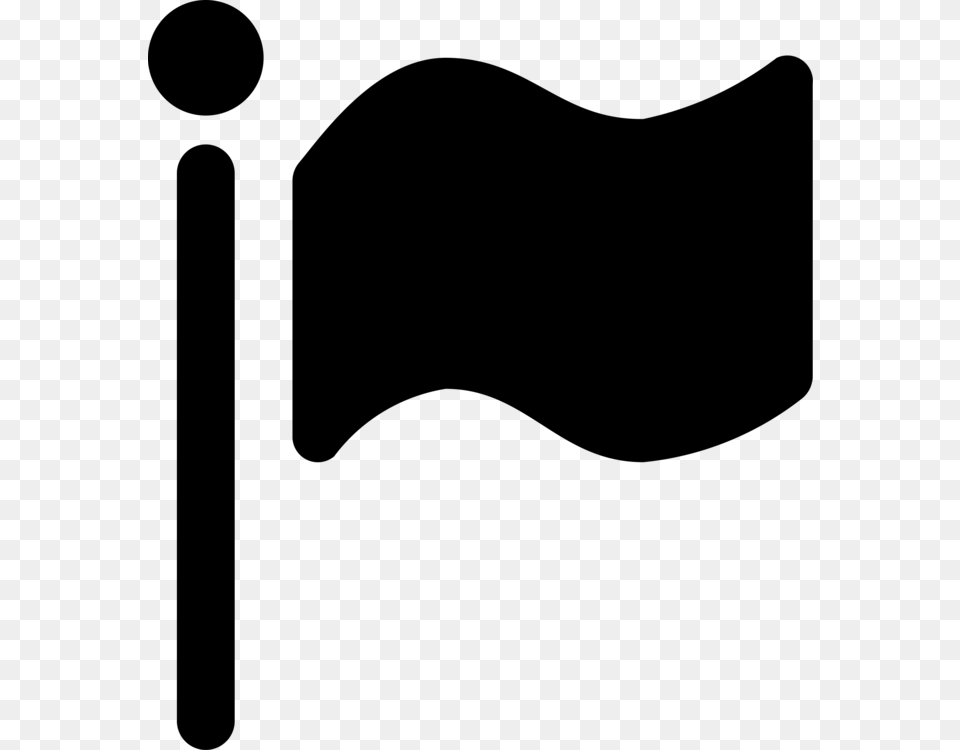 Flagpole Silhouette Flag Of The United States Capture The Flag Icon, Gray Free Png