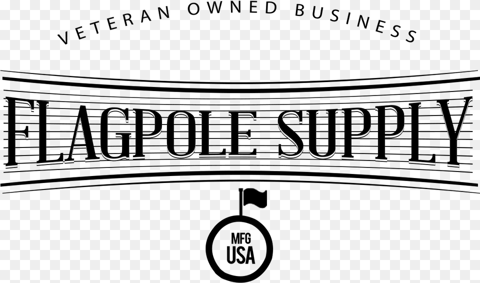 Flagpole Supply Line Art, Gray Png Image