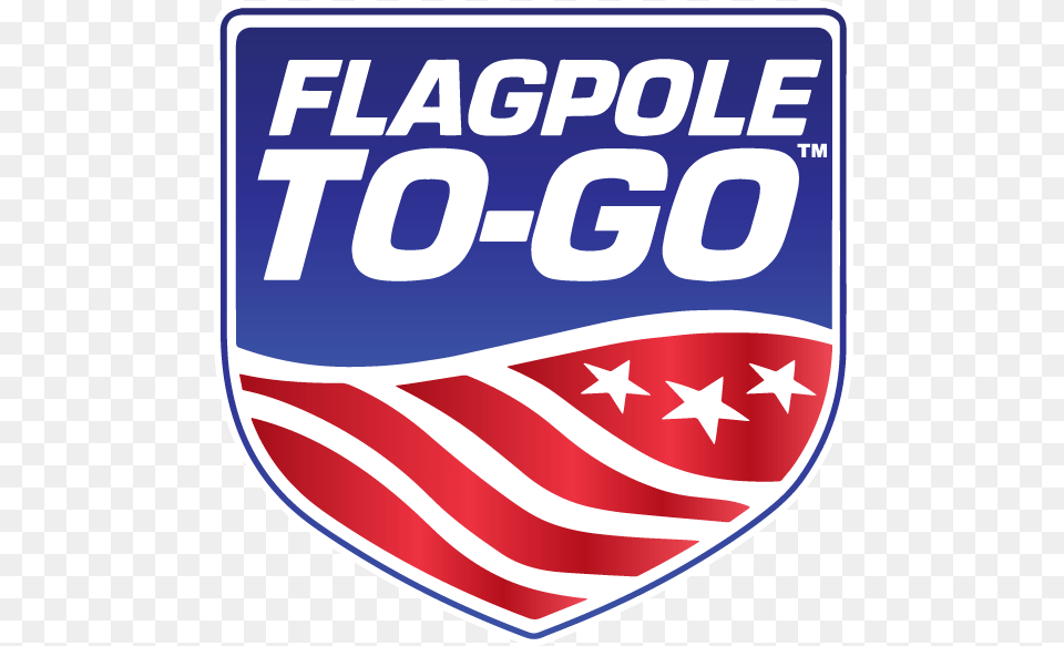 Flagpole To Go Flagpole To Go 14 Foot Portable Flagpole, Logo, Symbol Free Png Download