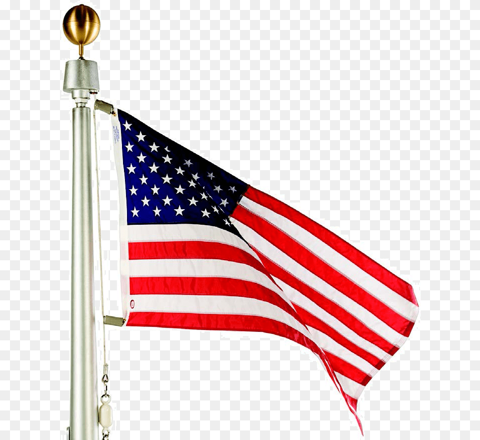 Flagpole Transparent, American Flag, Flag Png