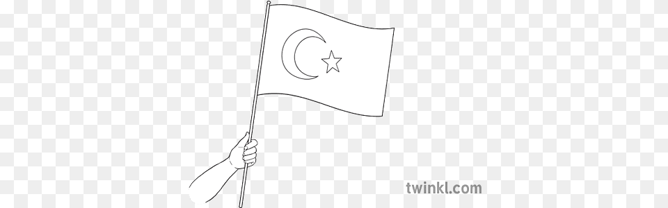 Flagpole Turkish Flag Icon Free Png
