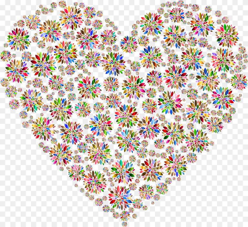 Flags In A Heart, Embroidery, Pattern, Plant, Art Free Transparent Png