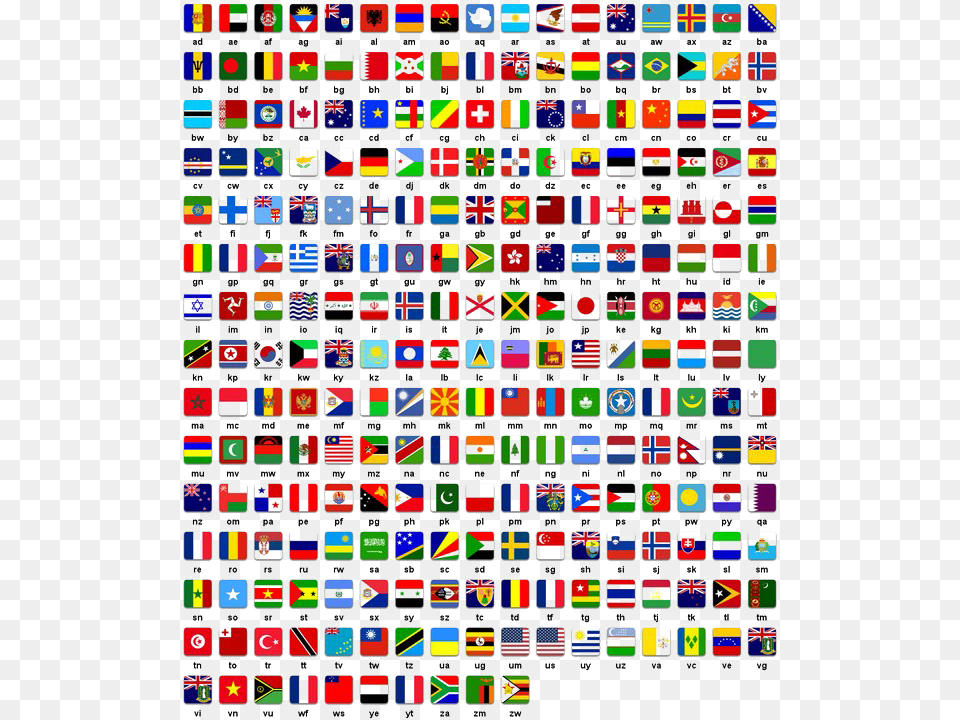 Flags Transparent All Country Flag List, Pattern Png Image