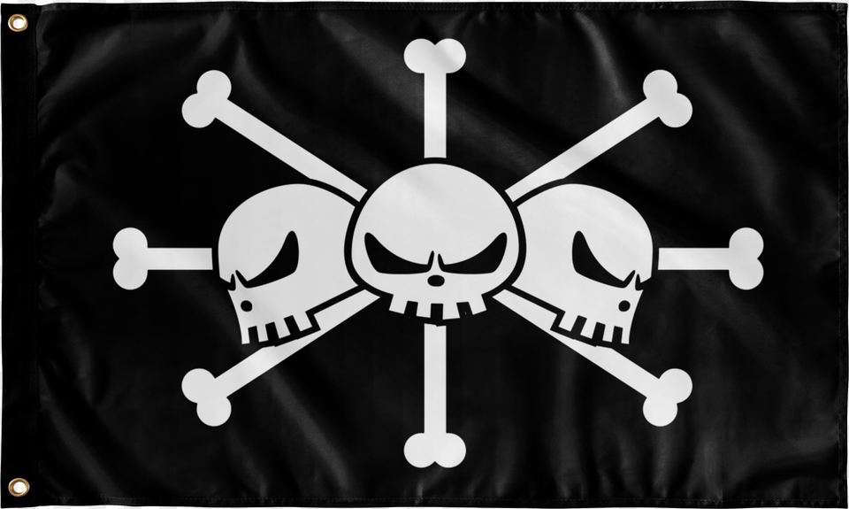 Flags Wall Flag Blackbeard One Piece Jolly Roger, Person, Pirate, Baby Free Transparent Png