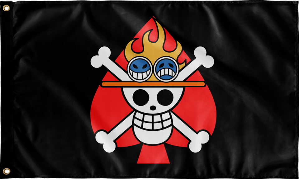 Flags Wall Flag One Piece Jolly Roger Ace, Baby, Person, Pirate Free Transparent Png