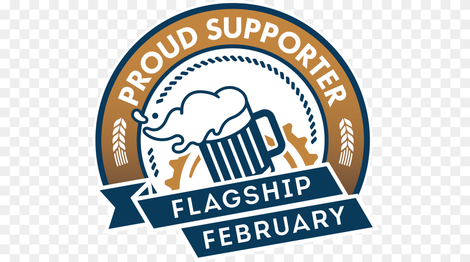 Flagship February, Logo, Architecture, Building, Factory Png Image