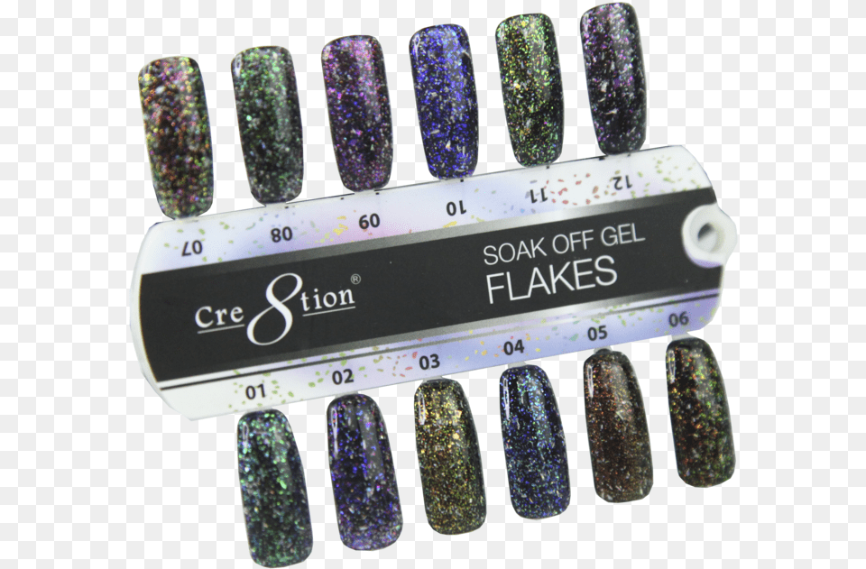 Flakes Gel Color Chart Nail Polish, Accessories, Gemstone, Jewelry, Ornament Free Png Download