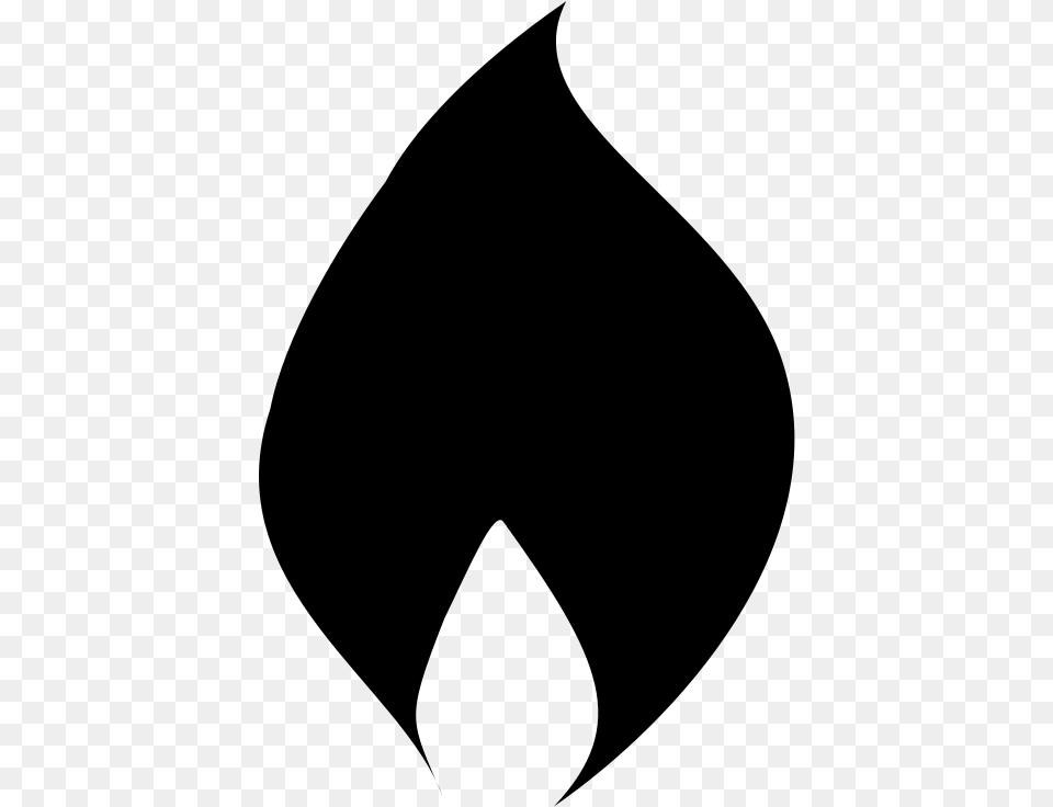 Flame, Gray Png