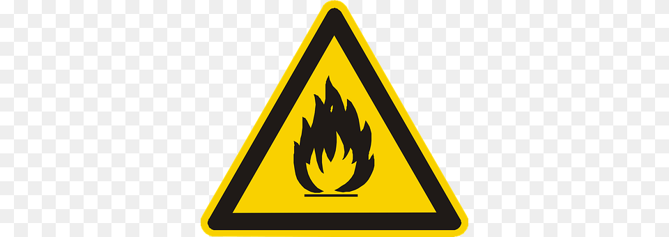 Flame Sign, Symbol, Road Sign Png Image