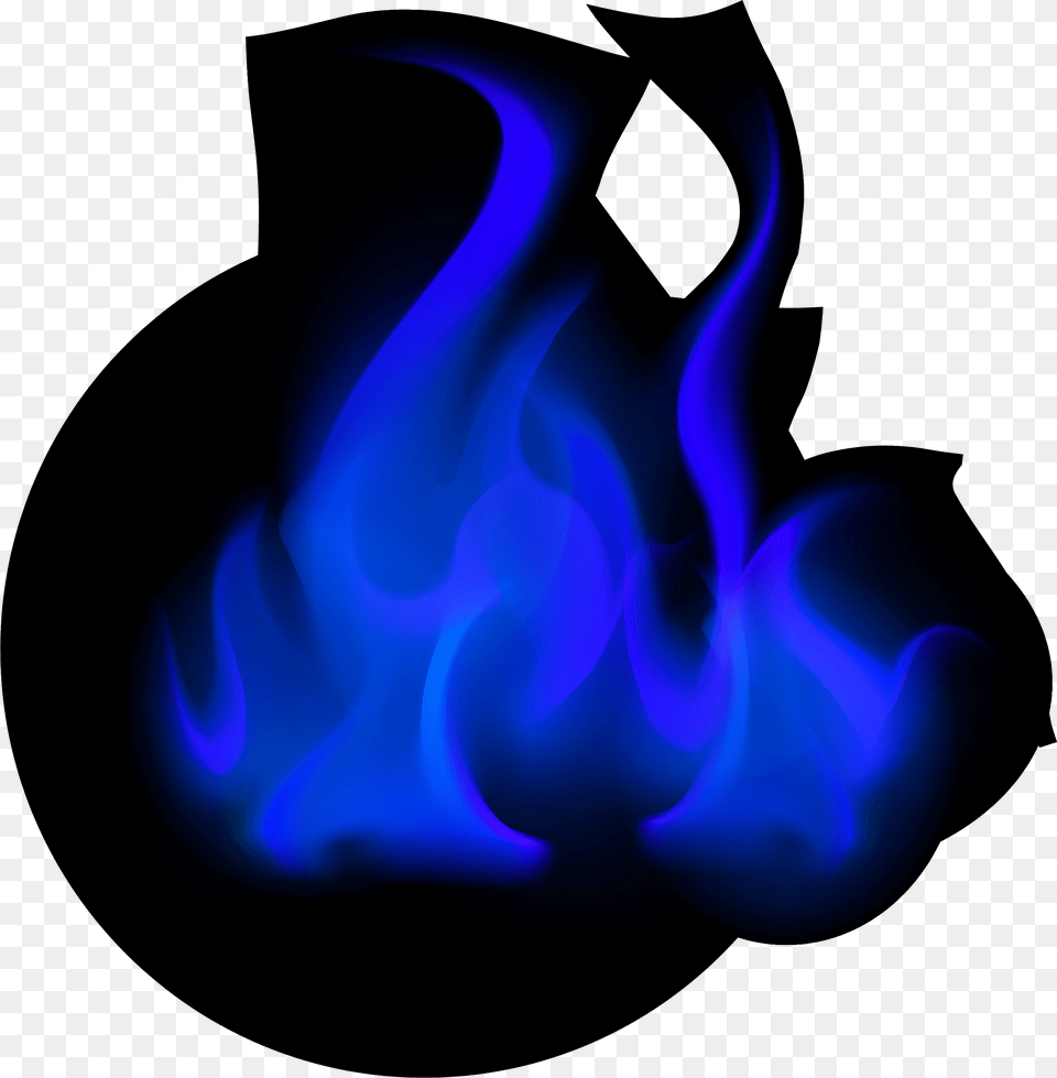 Flame Blue Combustion Flame, Fire, Smoke Pipe Free Transparent Png